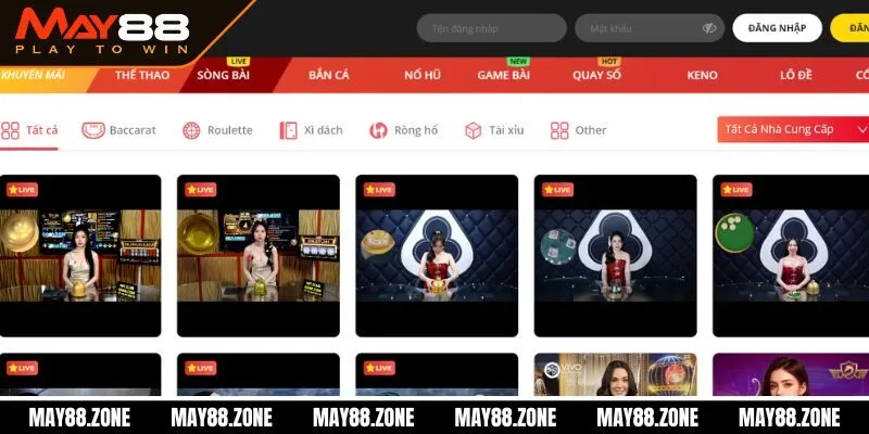 MAY88 - Link Bóng Đá Nhà Cái May88.Com Chính Thức 20 Casino MAY88