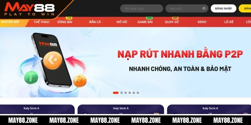 MAY88 - Link Bóng Đá Nhà Cái May88.Com Chính Thức 6 Tải MAY88 về IOS
